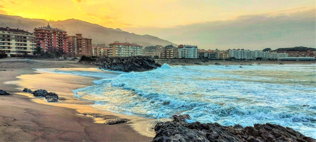 Atardecer en Castro-Urdiales
