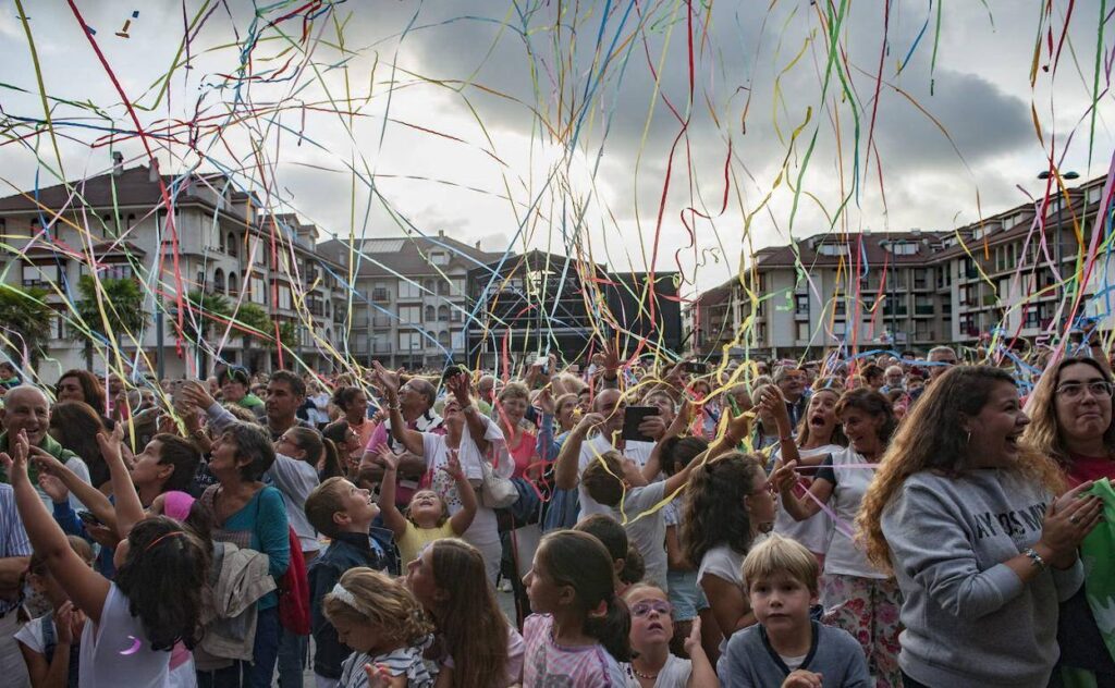 chupinazo fiestas noja