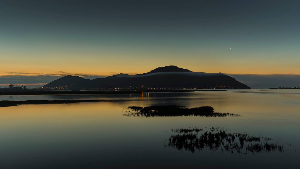 atardecer monte buciero