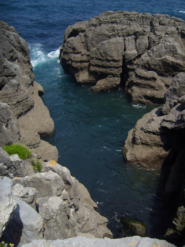 Calas en paseo de la costa