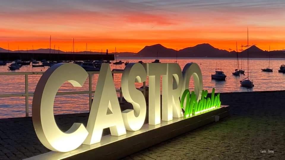 Atardecer desde las letras de Castro