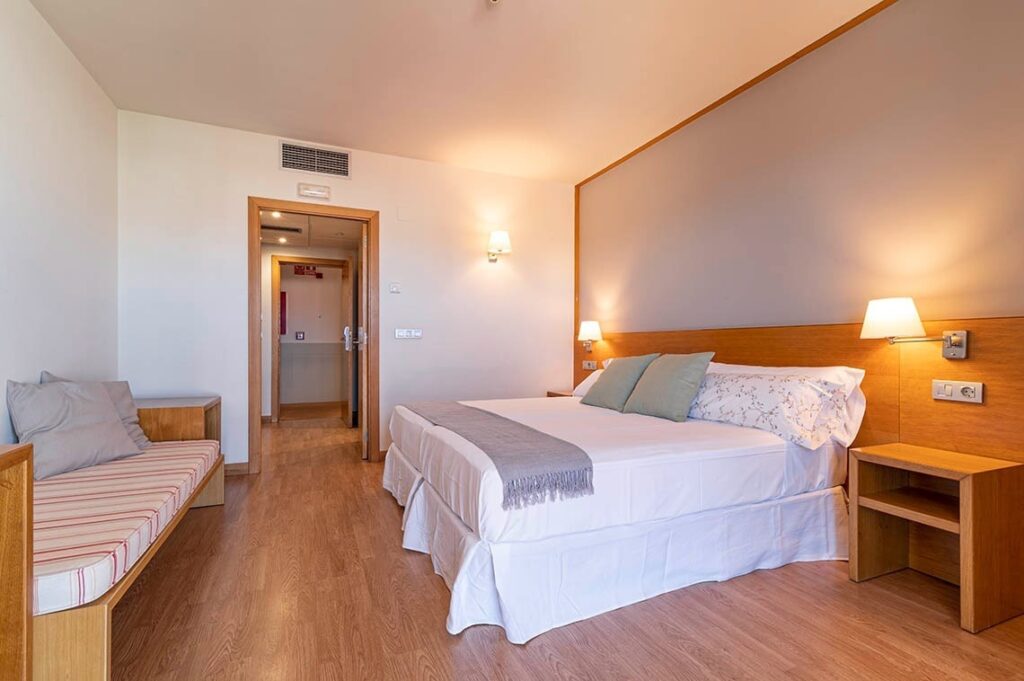 hotel viadero habitacion para dos