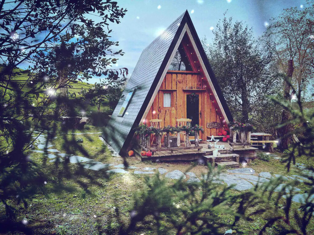 airbnb cerca de noja estilo tipi